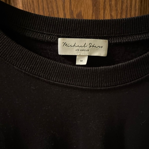 Michael Stars Black Sweatshirt - Picture 3 of 5